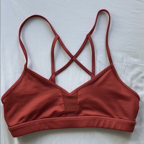 ALO Yoga Other - Alo burnt orange bra with mesh